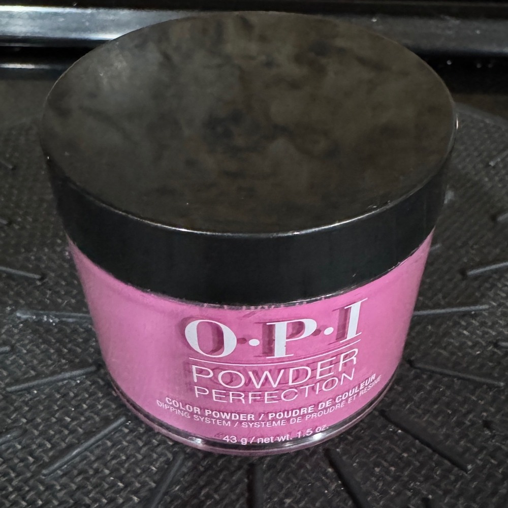 OPI Powder Perfection 7th & Flower DPLA05 Pink Dipping Color Powder 1.5oz Jar